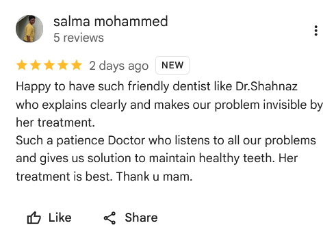 Patient review 4